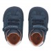 TOMMY HILFIGER low cut velcro sneakers αγκαλιάς παιδικό T0B9-34055-1269A474 μπλε